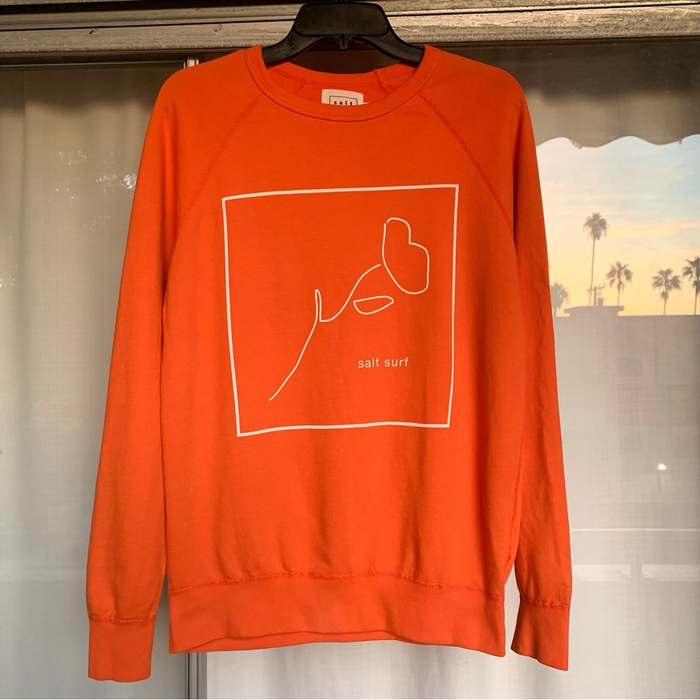 WOMEN'S SALT SURF LIGHTWEIGHT CREWNECK SWEATER
